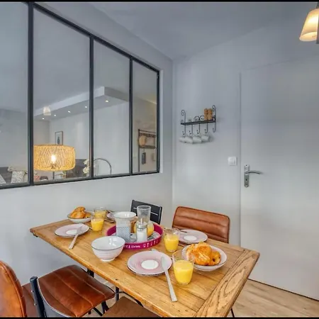 Le Vaucanson Hyper-centre Lumineux Et Chaleureux T2 ,1 Chambre, 2 Lits Apartamento Grenoble