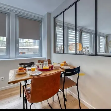 Le Vaucanson Hyper-centre Lumineux Et Chaleureux T2 ,1 Chambre, 2 Lits Γκρενόμπλ