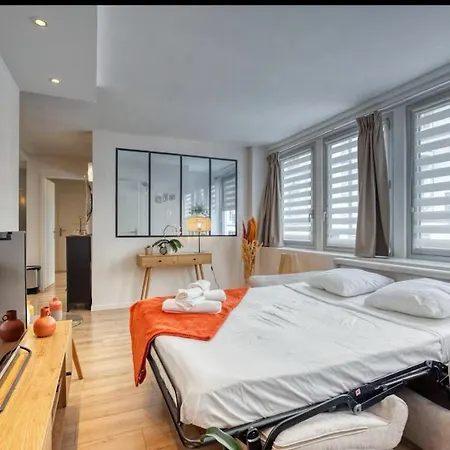 Le Vaucanson Hyper-centre Lumineux Et Chaleureux T2 ,1 Chambre, 2 Lits Διαμέρισμα *